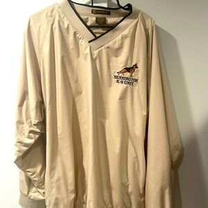 Vintage V Neck windbreaker